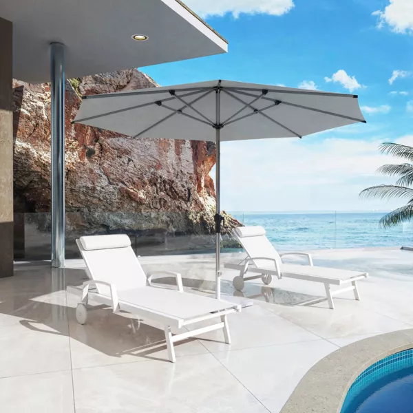 Sonnenliege Textilene Pirae - Wei�