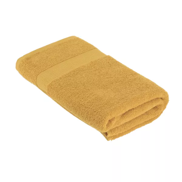 Asciugamano da bagno cotone (90 x 150 cm) Timeless Giallo senape