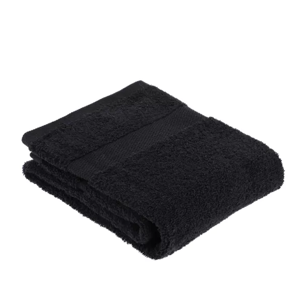 Handtuch Baumwolle (50 x 90 cm) Timeless Schwarz