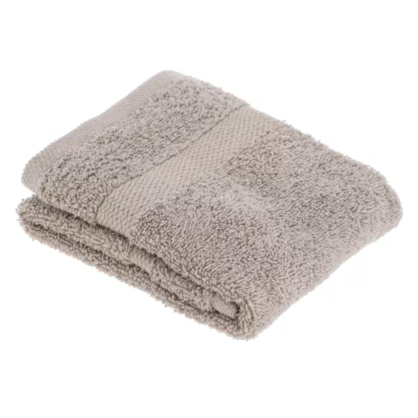 Asciugamano da bagno cotone (30 x 50 cm) Timeless Tortora