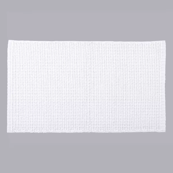 Tappeto da salotto in cotone (50 x 90 cm) Mimetismo Bianco