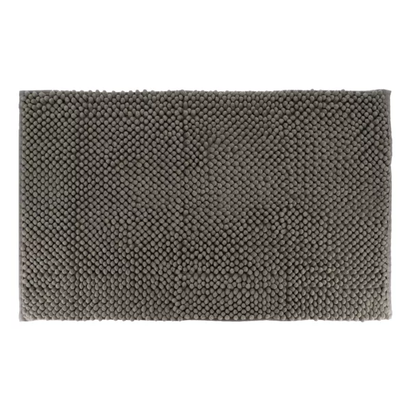 Tapis de bain microfibre (50 x 80 cm) Boules Gris