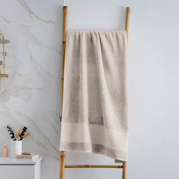 Handtuch Bio-Baumwolle (70 x 130 cm) M�line Beige