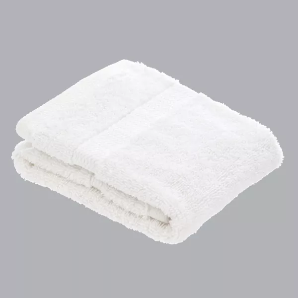 Asciugamano in cotone (30 x 50 cm) Timeless Bianco