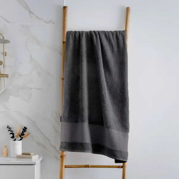 Asciugamano bagno cotone bio (70 x 130 cm) M�line Grigio tempesta