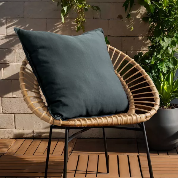 Coj�n exterior cuadrado (60 x 60 cm) Sunset Gris antracita