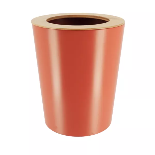 Poubelle salle de bain 5L Purebamboo Terracotta