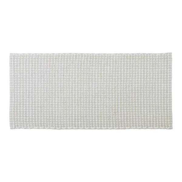 Bomuldst�ppe til stuen (50 x 120 cm) Mimetisme Hvid og elfenben