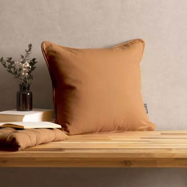 Cuscino quadrato cotone (40 x 40 cm) Pixel Camel