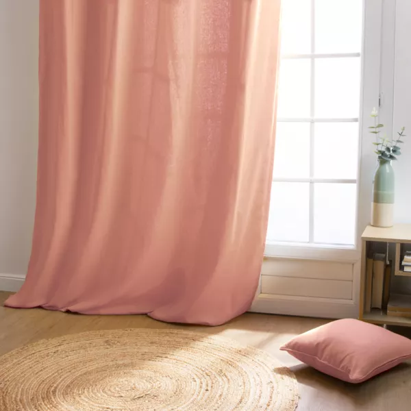 Tenda di cotone (140 x 260 cm) Pixel Rosa Pesca