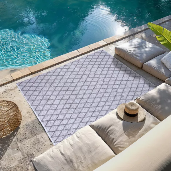 Outdoor-Teppich (120 x 170 cm) Orlando Sandfarben