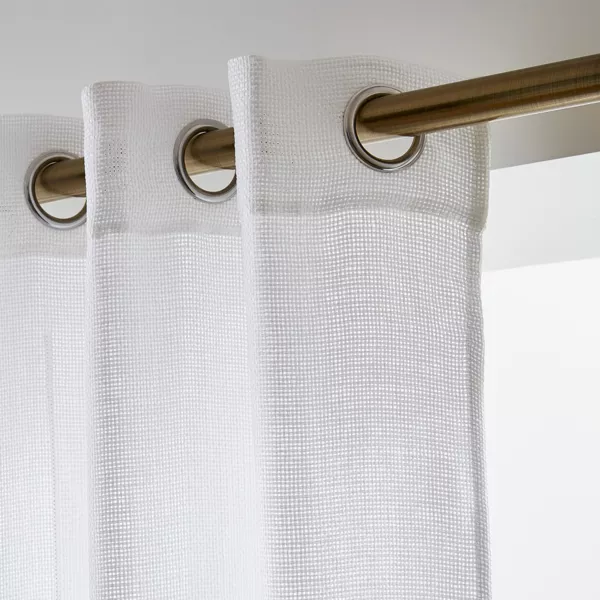 Gardine Leinen-Optik mit �sen (180 x 240 cm) Luca Wei�