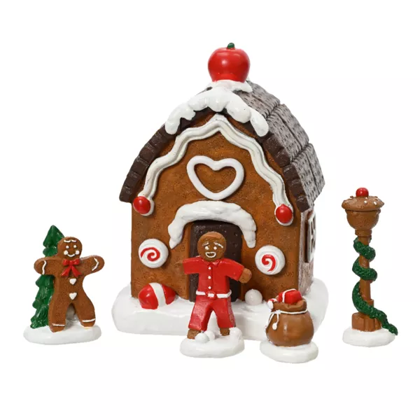 Peberkagehus (H12 cm) og Slikm�nd