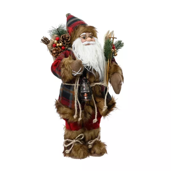 Babbo Natale tradizionale (H45 cm) Emile come Yeti