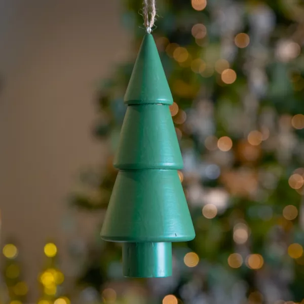 Albero da appendere in legno (H15 cm) Armonia Verde rosmarino