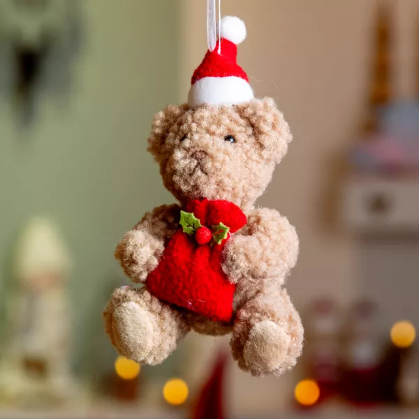 Peluche para colgar (H14 cm) Lison Osito lindo