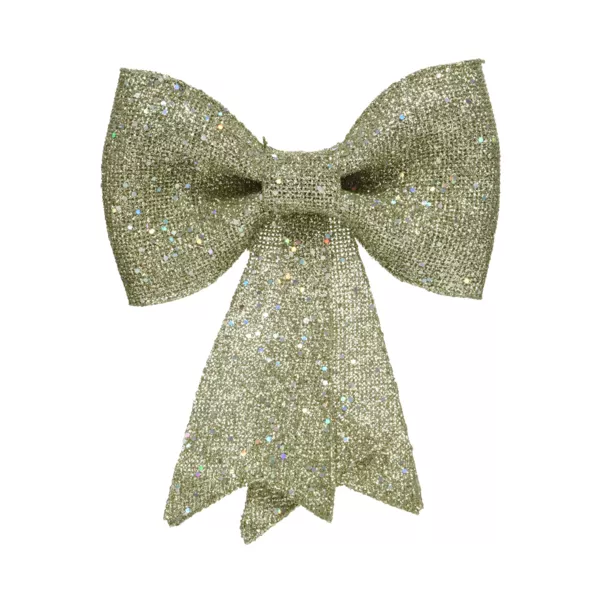 Grand n�ud (H42 cm) paillet� XXL Or