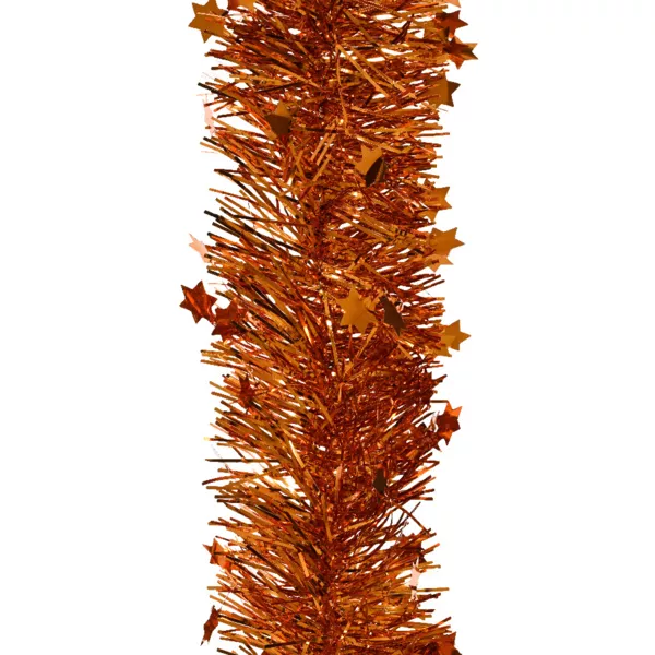 Ghirlanda di Natale (D9 cm) stellata Alpine Zucca