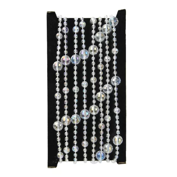 Parelslinger (270 cm) Ice Christmas Transparant