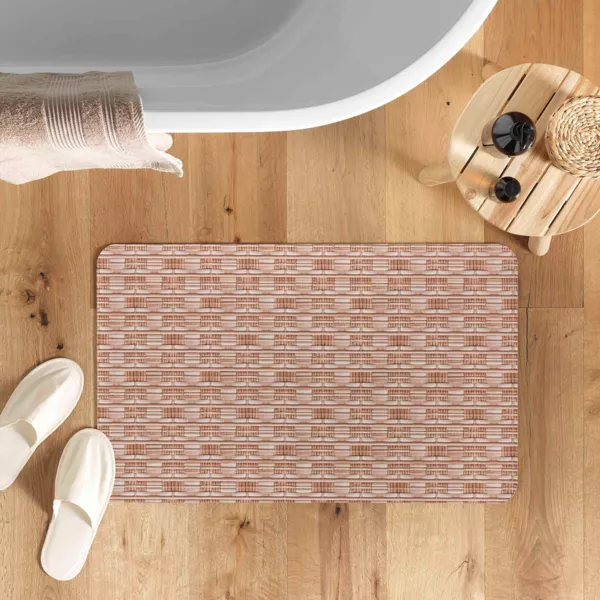 Tappeto da bagno antiscivolo (50 x 80 cm) Vanea Marrone