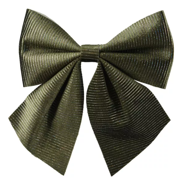 S�t med 2 juleb�nd (H15 cm) London chic Gr�n