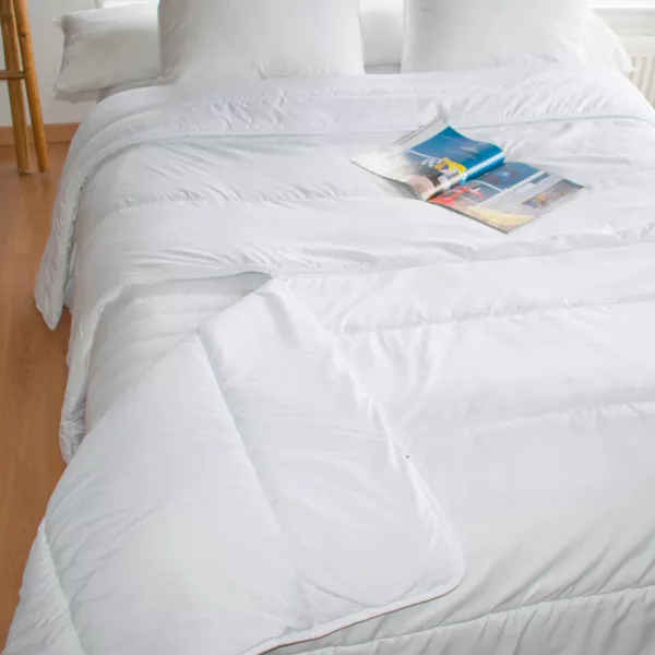 Warme Dekbed (260 x 240 cm) Deelbaar Wit