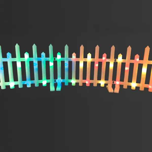 Set di 8 barriere luminose 192 LED (2,80 m x H25 cm) Magia Multicolore