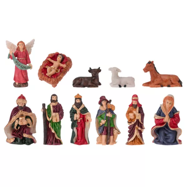 Les 11 santons (Hauteur 10 cm) de Sacha