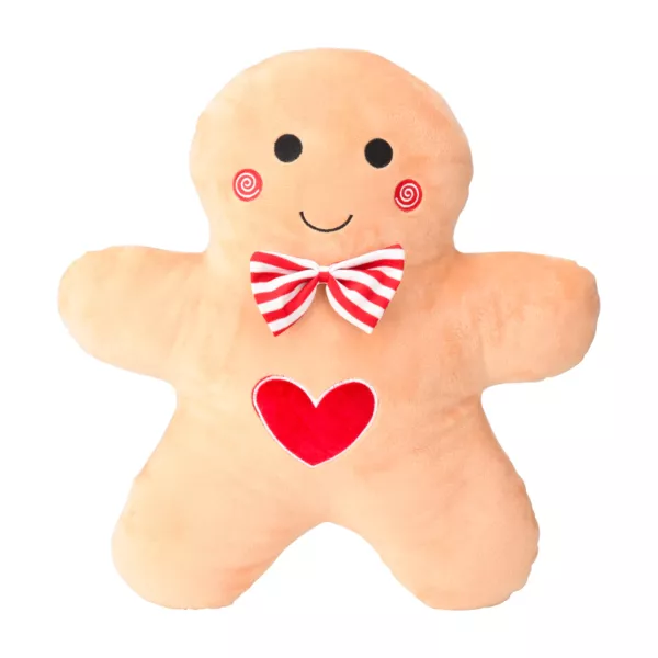 Weihnachtskissen (43 cm) Schneemann Lebkuchen