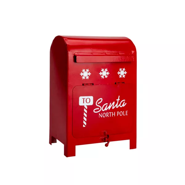 Postkasse (H23 cm) Santa Nordpolen