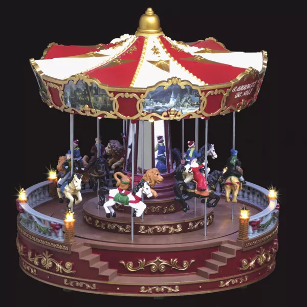 Karussell mit Beleuchtung & Musik Karussell