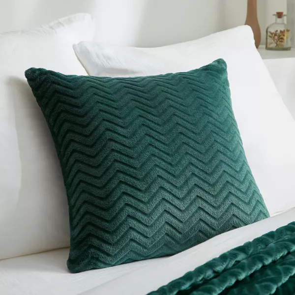 Fl�jlspude kvadratisk (45 x 45 cm) Zag Gr�n