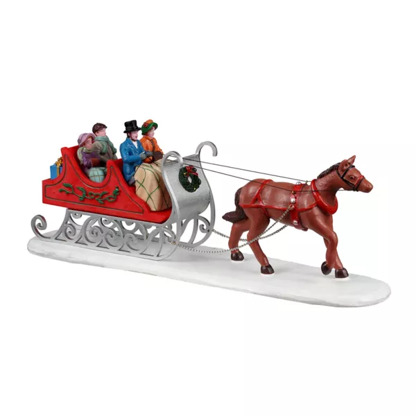 Personnages Lemax Cal�che Victorienne