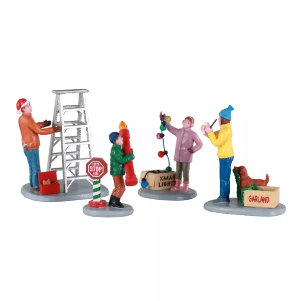 Personnages Lemax Op�ration d�coration de No�l