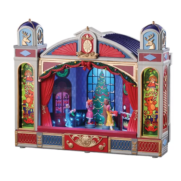 Village de No�l Lemax lumineux, musical et anim� Ballet de No�l