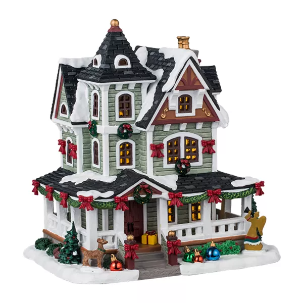 Village de No�l Lemax lumineux Whitbey Residence