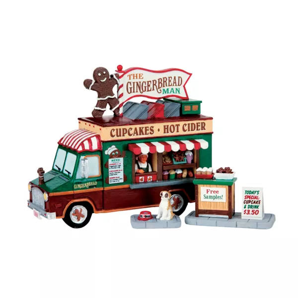 Personnages Lemax Stand camion Pain d'�pices