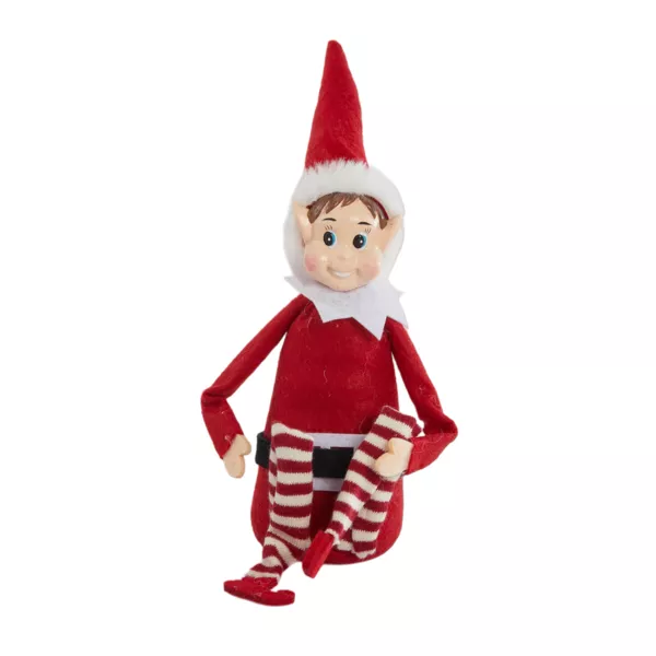 Artikuleret sk�lmsk nisse (H20 cm) Gaston den snu