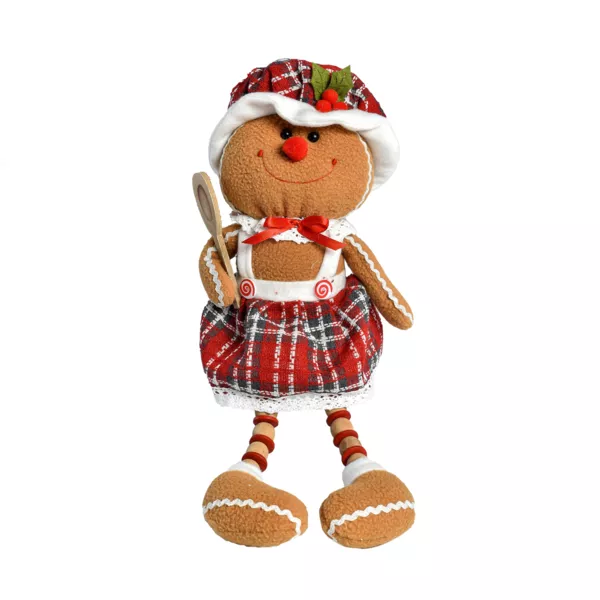 Lebkuchenmann (H25 cm) Ginette mit flexiblen Beinen