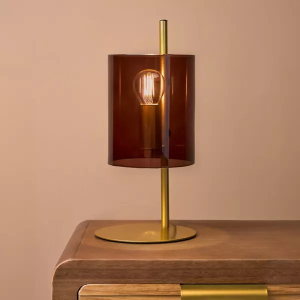 Bordlampe i glas (H31 cm) Victoria Brun