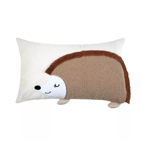 Cuscino rettangolare per bambini (30 x 50 cm) Gabin Tortora