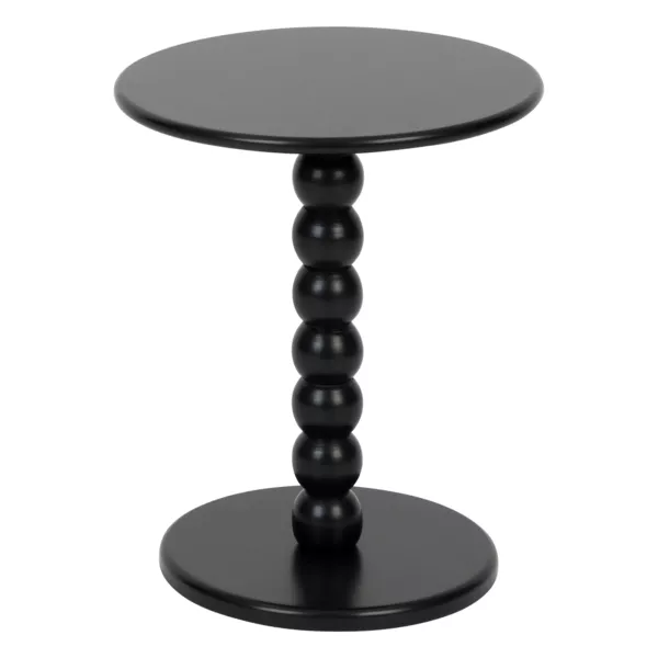 Table � caf� bois (H46,5 cm) Chamlo Noir