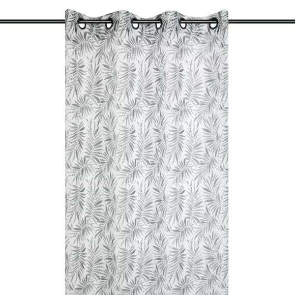 Tenda a occhielli (140 x 260 cm) Ziana Nero
