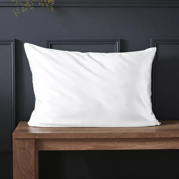 Rechteckiger Kopfkissenbezug Maulbeerseide (50 x 80 cm) Mizuki Wei�