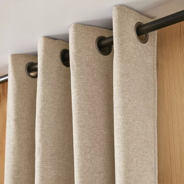 M�rkl�gningsgardin isolerende Total Blackout (140 x 180 cm) Magnus Ecru