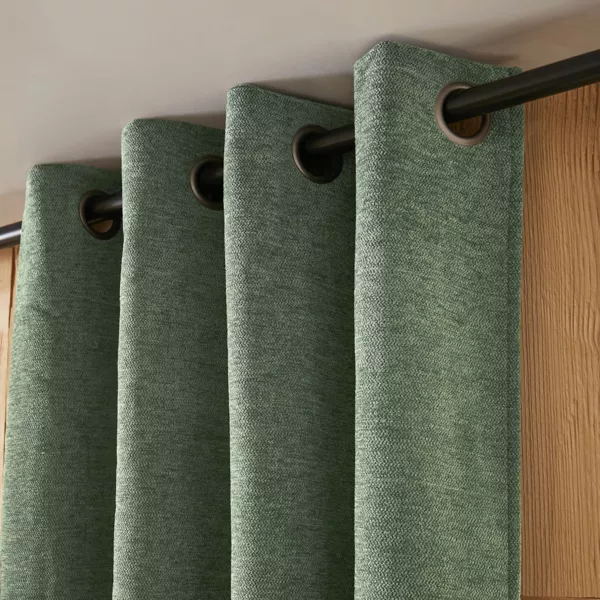 Mørklægningsgardin isolerende Total Blackout (140 x 180 cm) Magnus Rosmarin Grøn