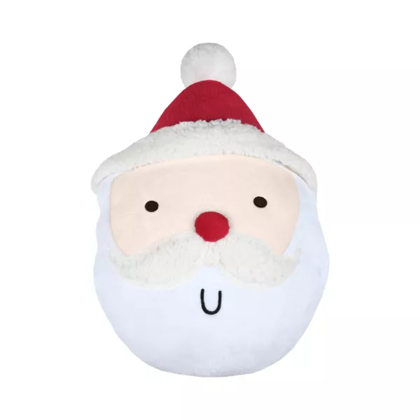 Coussin de No�l (35 x 55 cm) Papa No�l Falala Blanc