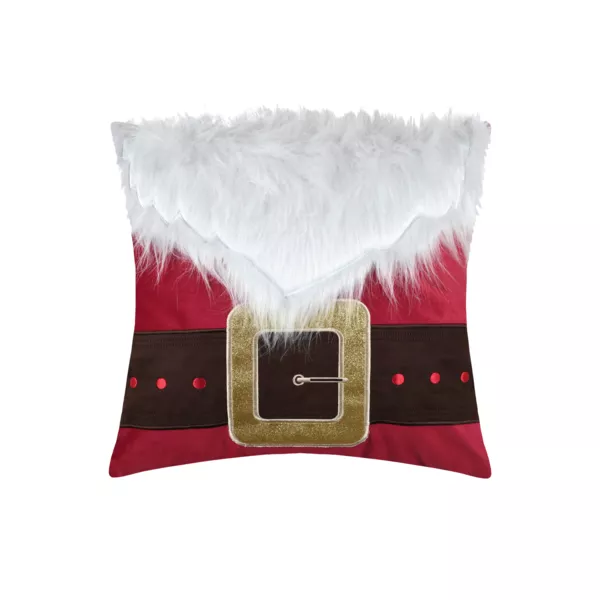 Coussin de No�l carr� velours (40 x 40 cm) Edgard Multicolore