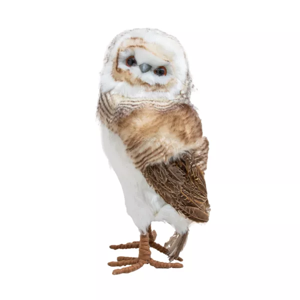 Eule Weihnachten zum Aufstellen (H49 cm) Pipa plumage beige