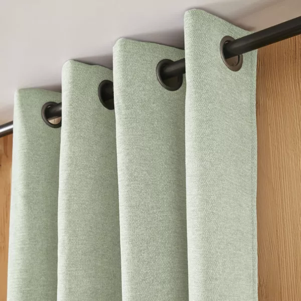 Isolerend verduisteringsgordijn Total Blackout (140 x 240 cm) Magnus Eukalyptus groen